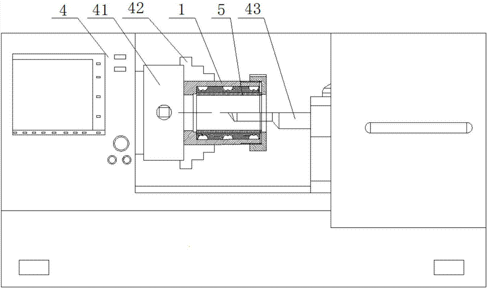 一种用于数控车床的薄壁零件内孔加工夹具的制作方法