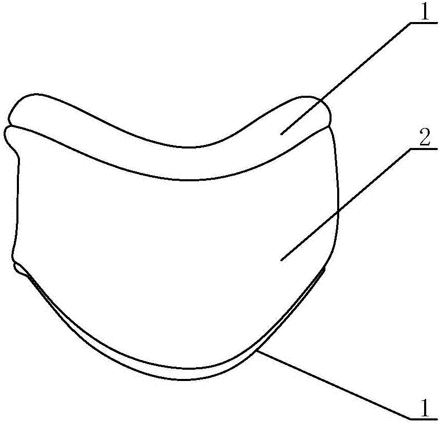 一种颈部护理颈托的制作方法