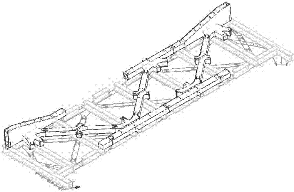 钢结构大型桁架预拼装方法及胎架与流程