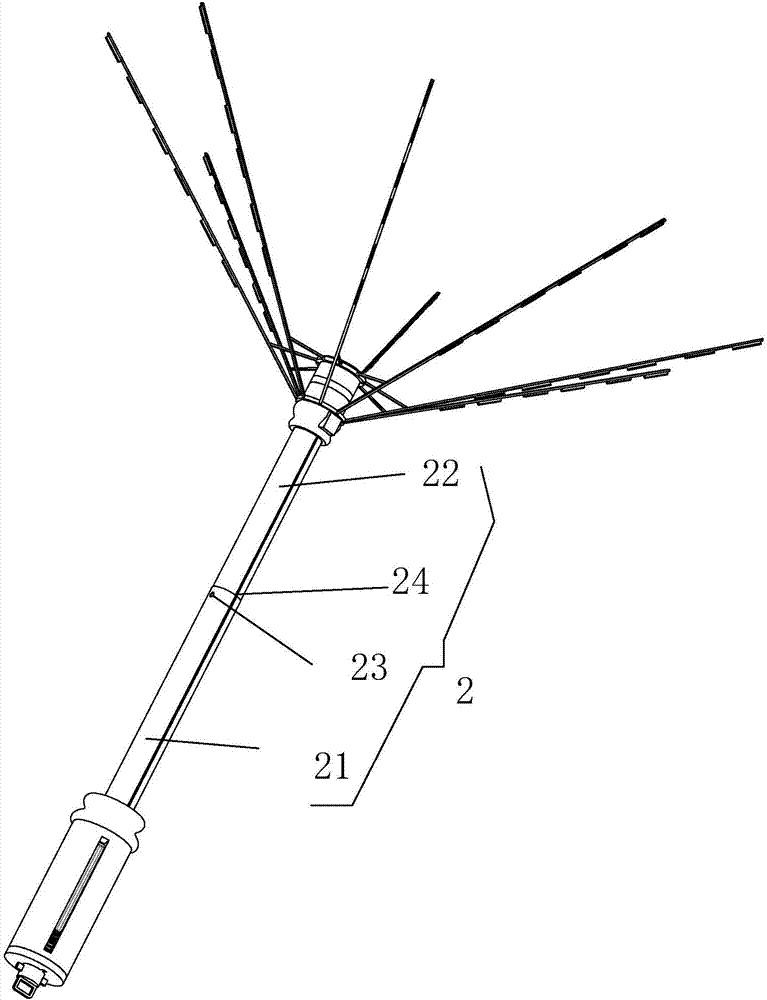 一种可伸缩型便携灯具的制作方法