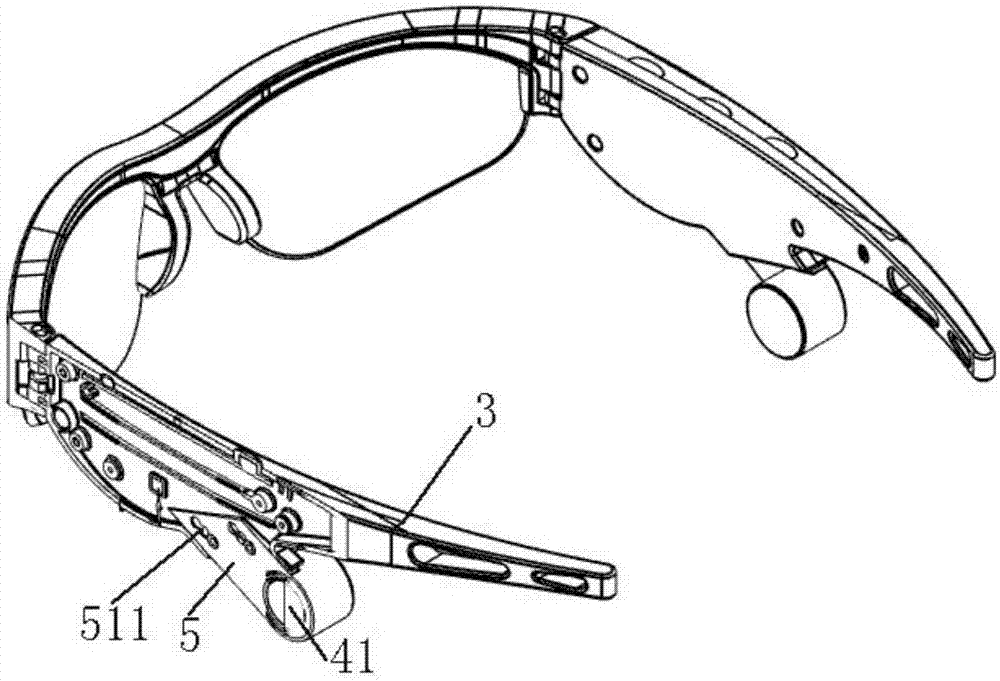 一种可灵活调节骨传导耳机位置的太阳眼镜的制作方法