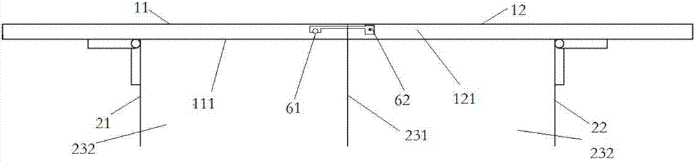 一种组合式折叠桌椅的制作方法