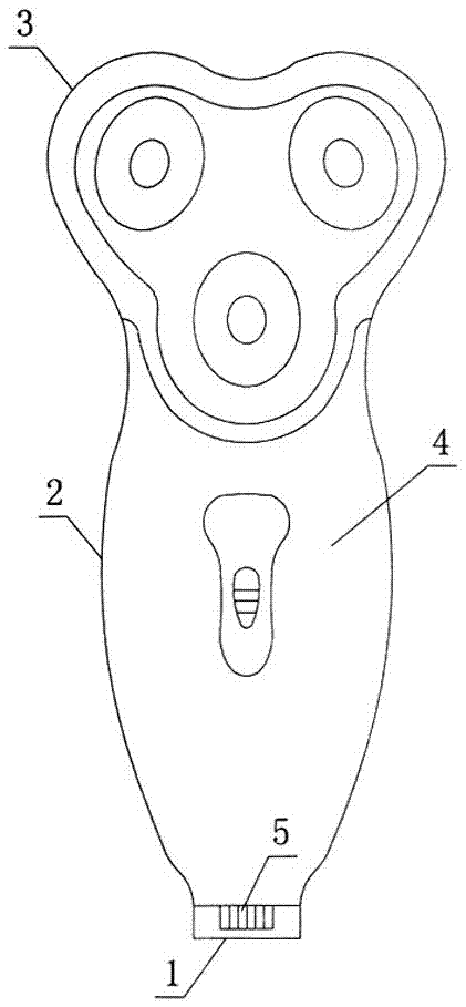 多功能电动剃须刀的制作方法