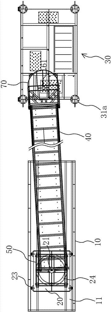 一种可调节式登船梯装置的制作方法