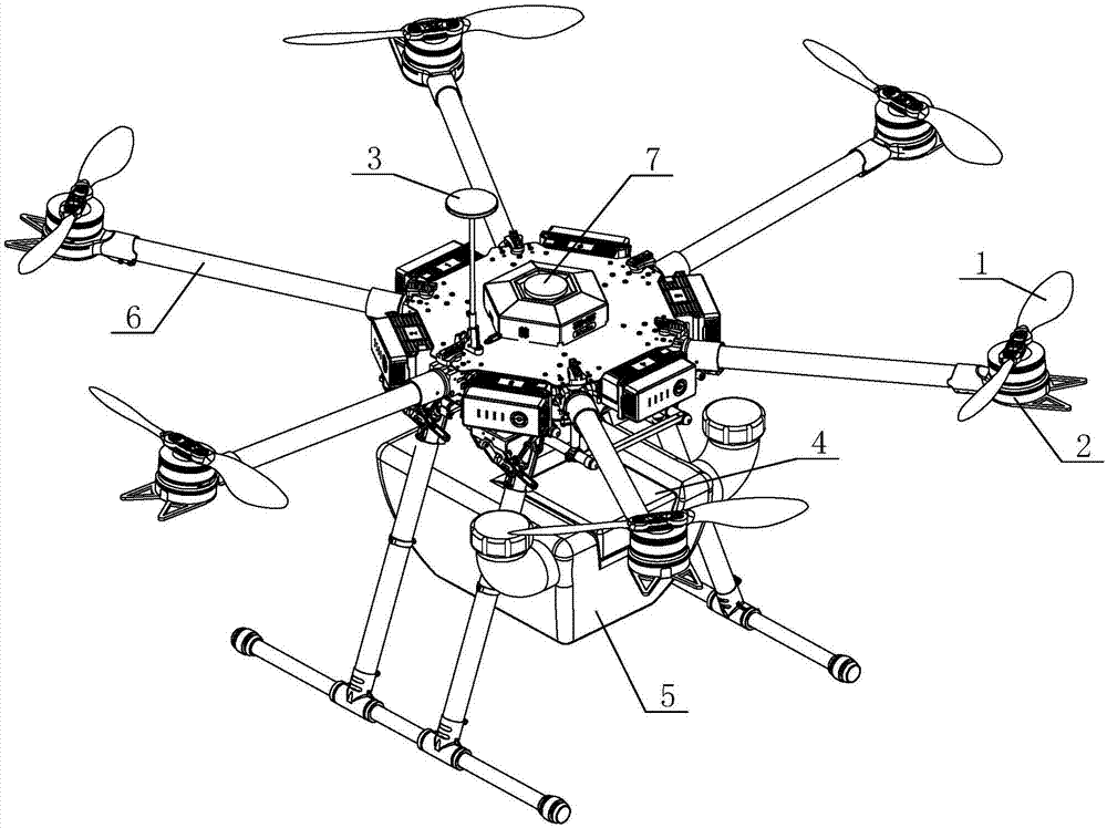一种高控制防干扰植保无人机的制作方法