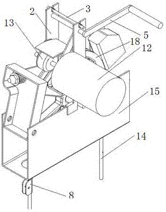 一种用于电梯限速器校验仪的辅助工具的制作方法