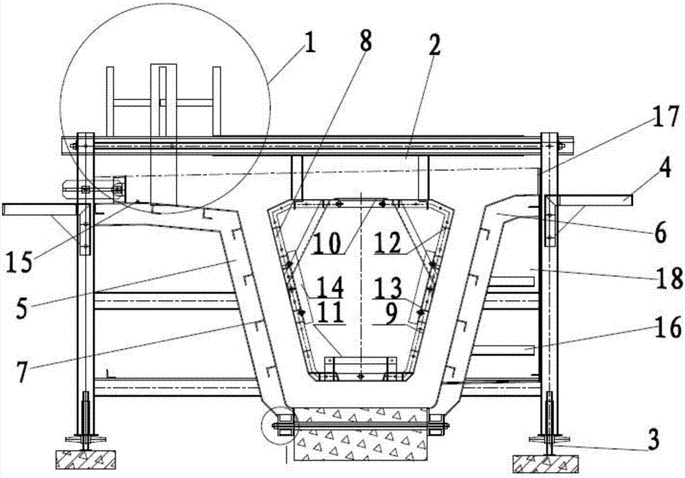 一种预制箱梁翼缘板预埋孔精确定位模板的制作方法