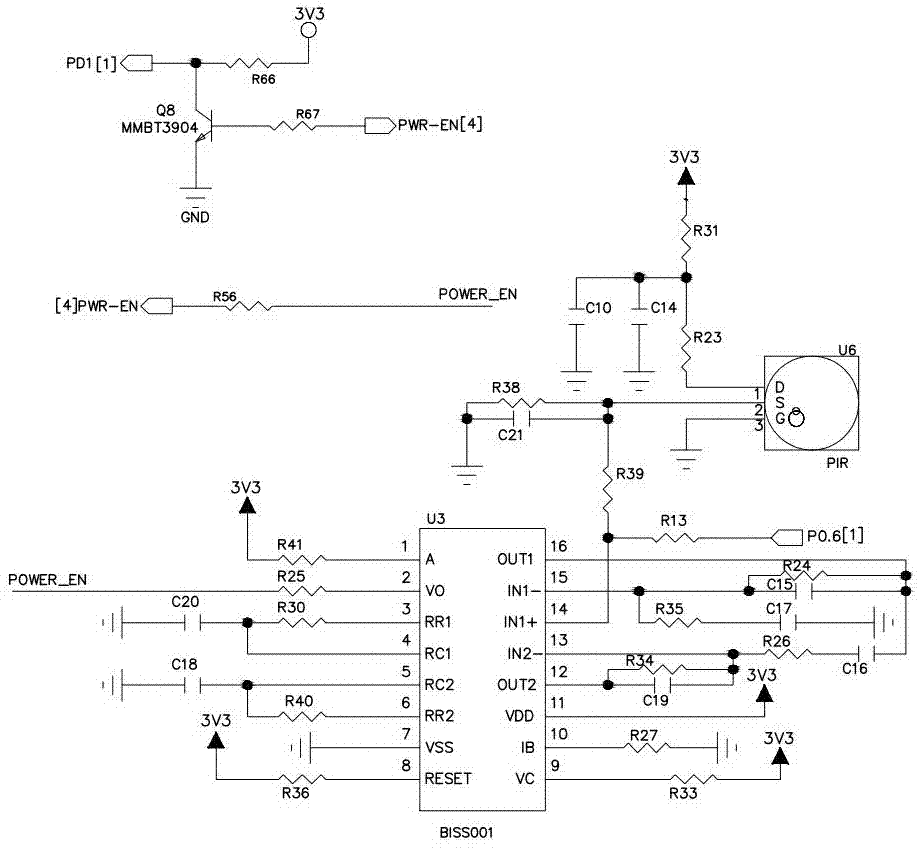 一种可人体红外感应的锁具的制作方法