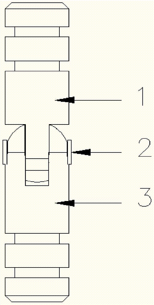 斜面缓冲式圆柱型铰链的制作方法