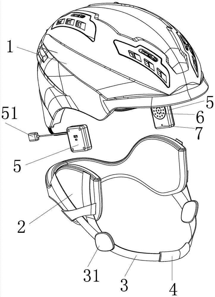 一种滑雪对讲头盔的制作方法