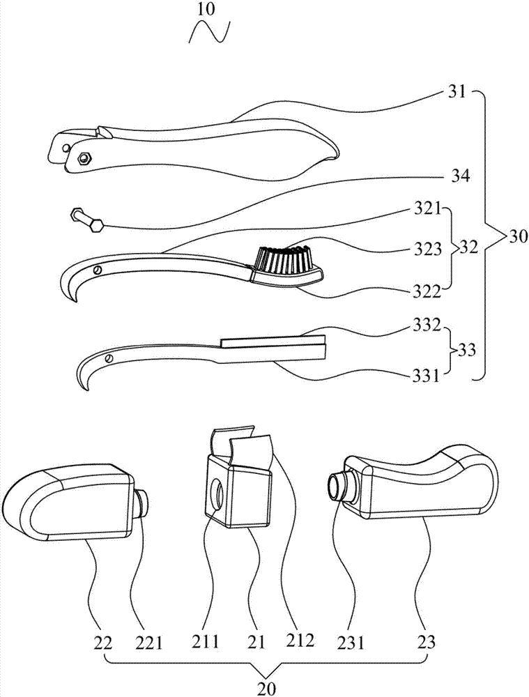 一种洗漱用品的制作方法