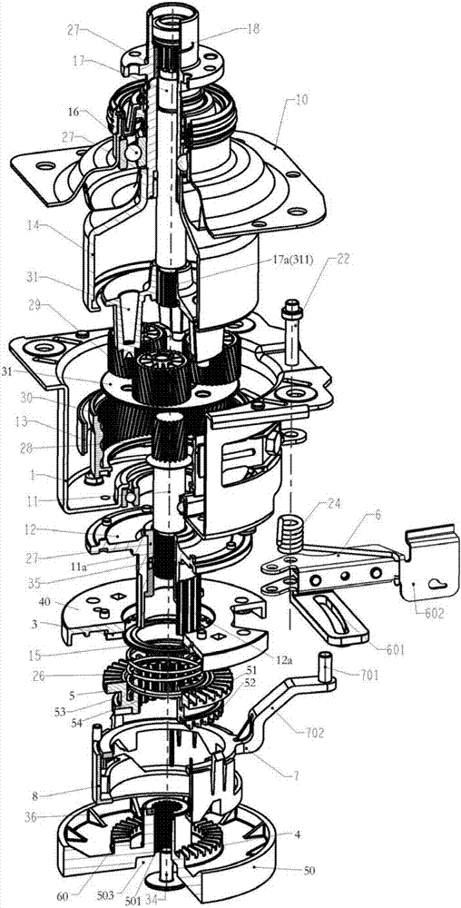 洗衣机及其减速离合器的制作方法