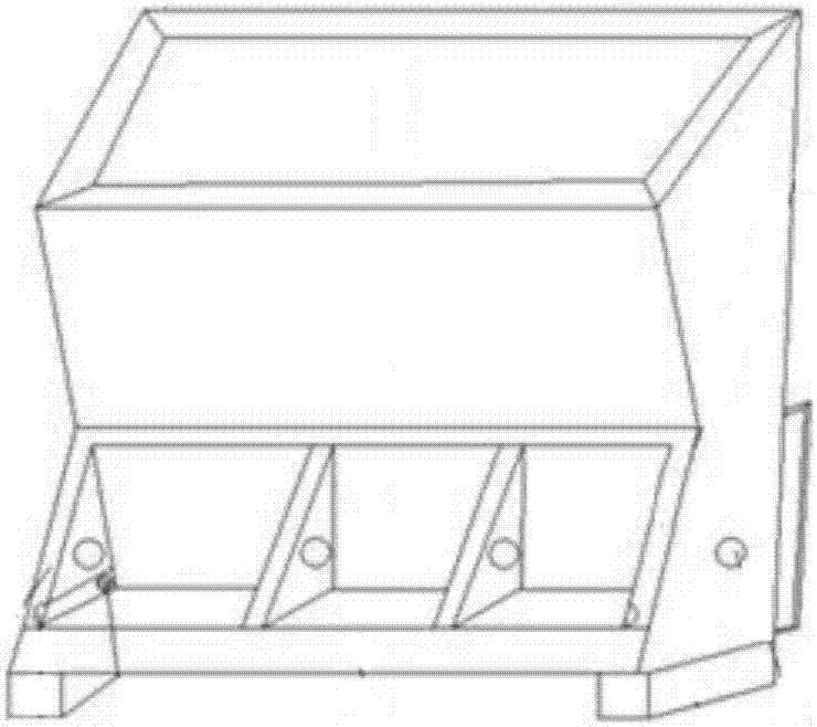 一种养猪场猪舍用饲料槽的制作方法