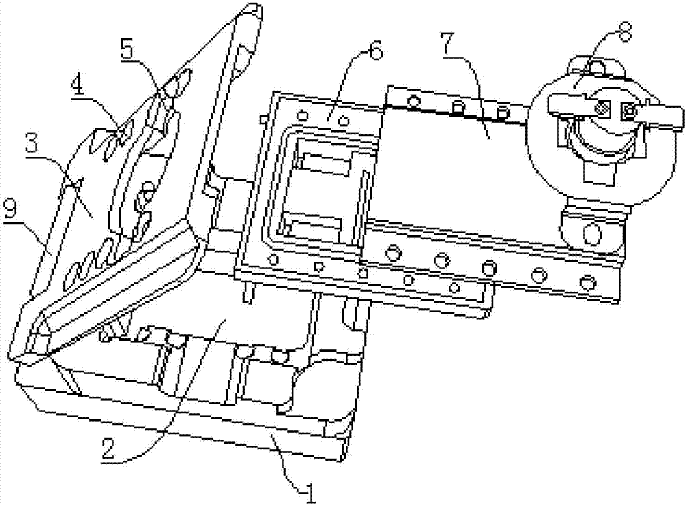 一种翻盖定位治具的制作方法