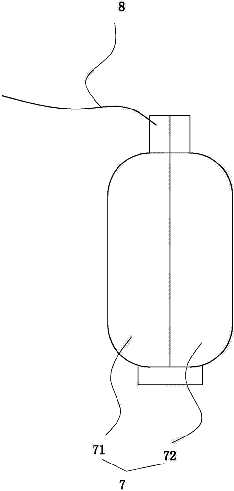 一种格栏式可抛射的自动充气救生气囊的制作方法