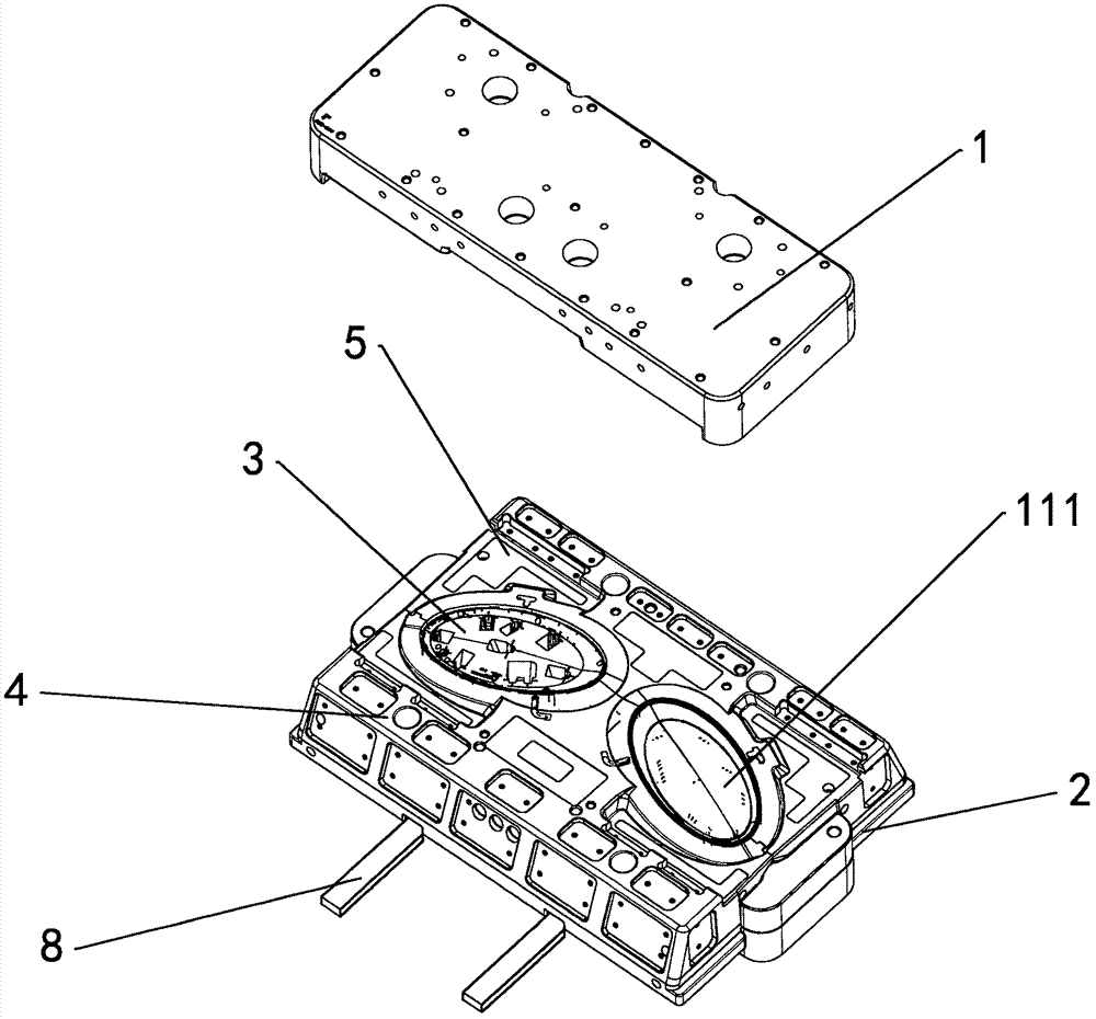 一种空调端盖成型模具的制作方法