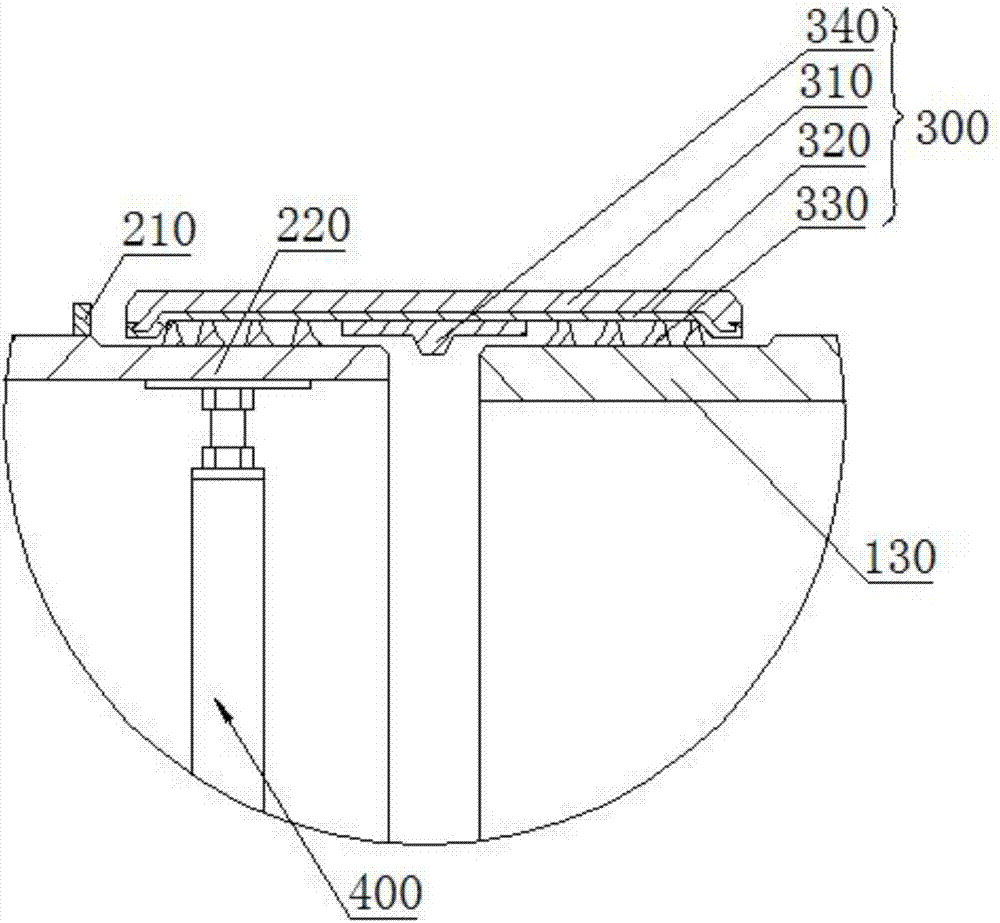 一种大口径钢管与玻璃钢管的连接装置的制作方法