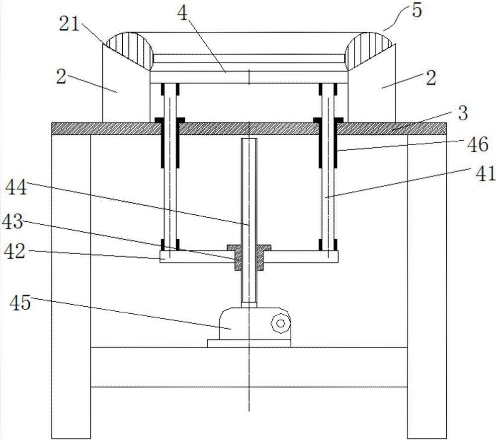 非晶合金立体三角形卷铁心的标准矩形单框的成型设备的制作方法