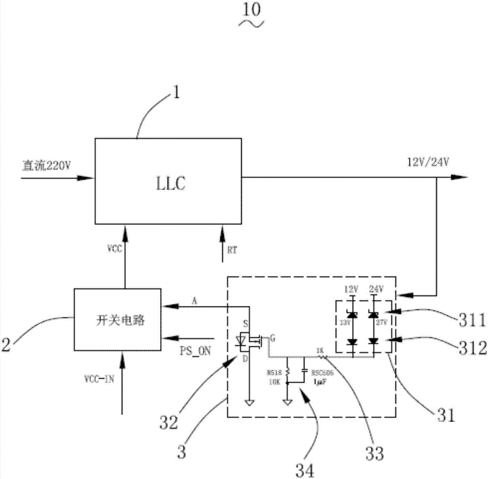 开关电源及投影机的制作方法