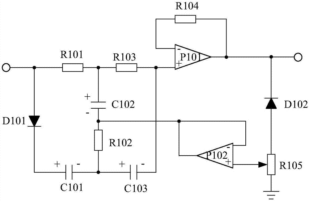 一种基于滤波陷波电路的电压跟随负离子发生器的制作方法