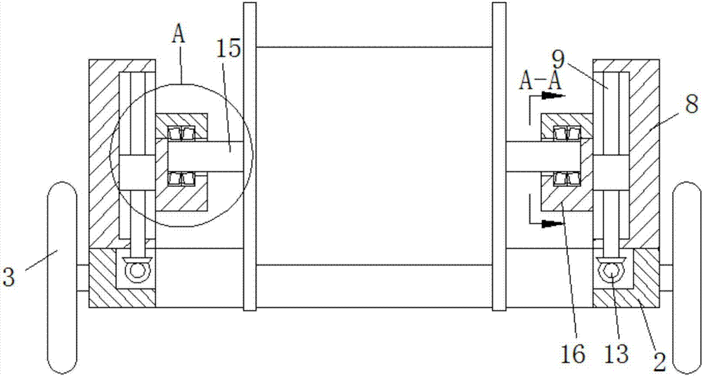 一种拖拽式电力电缆放线装置的制作方法