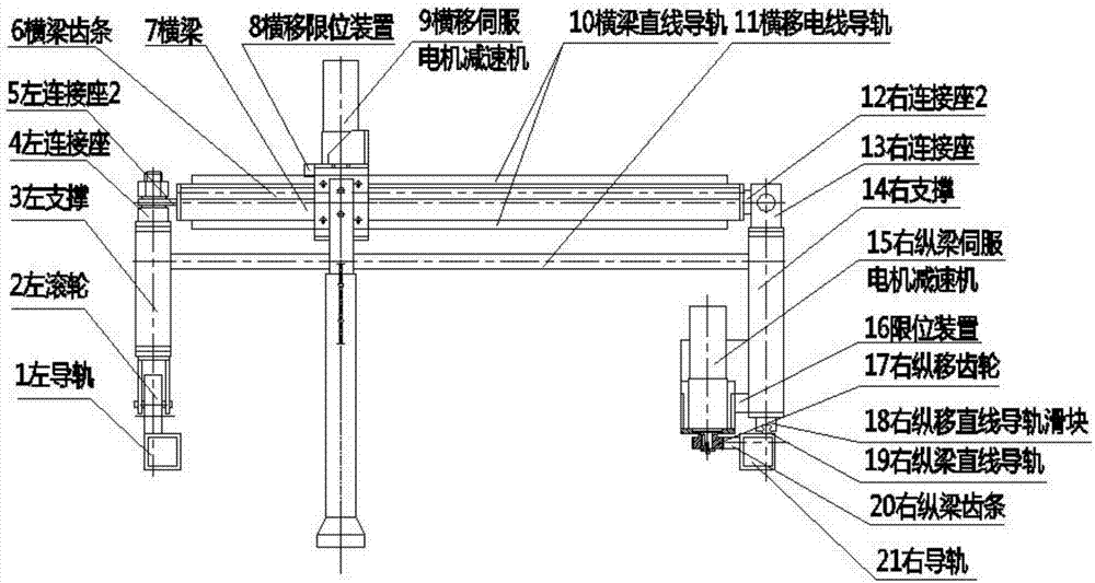 一种用于中部槽熔覆的便携式设备装置的制作方法