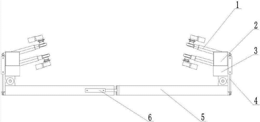 一种混凝土铁路桥专用检查车的制作方法