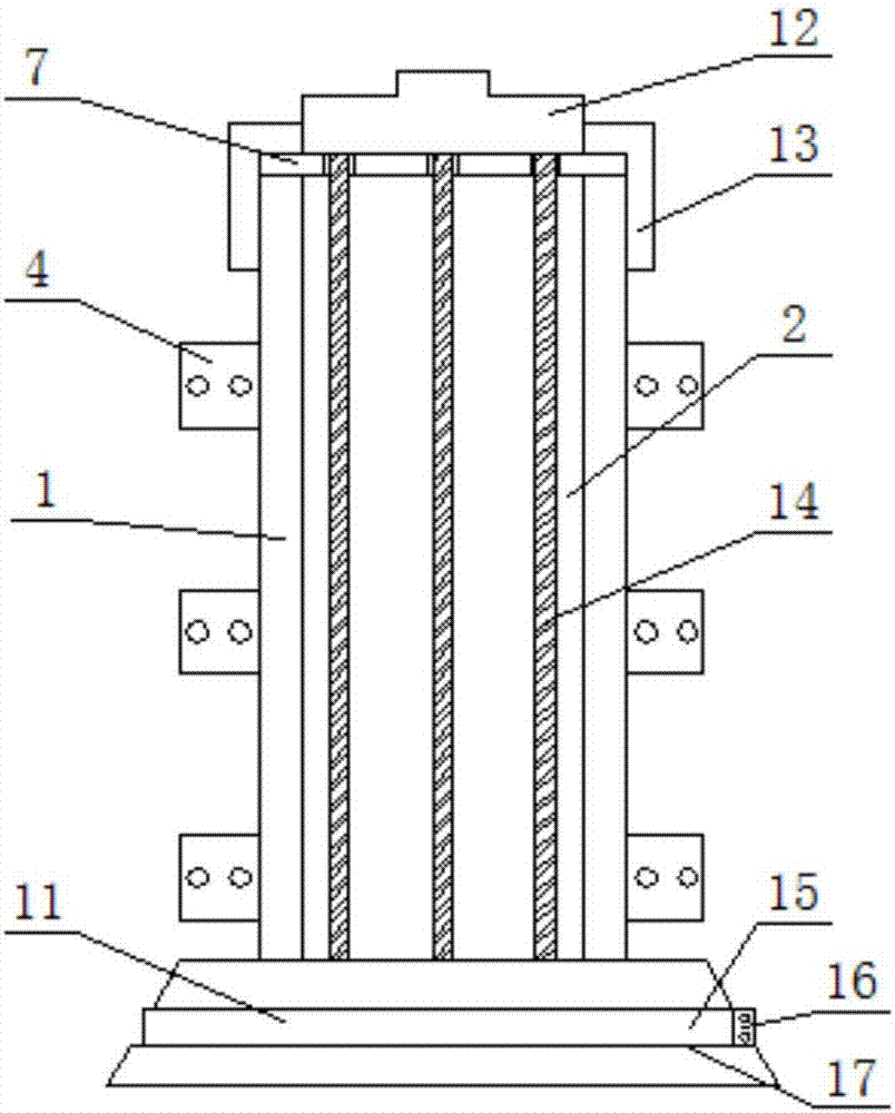 一种建筑施工中的柱模的制作方法