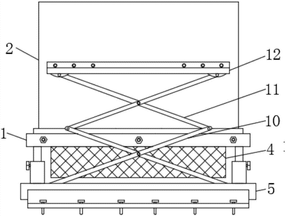 一种建筑工地用方便升降的围栏栏板的制作方法