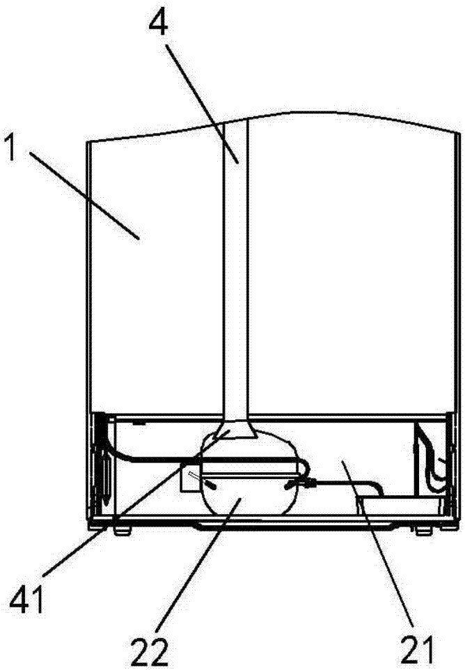 一种具有防凝露结构的冰箱的制作方法