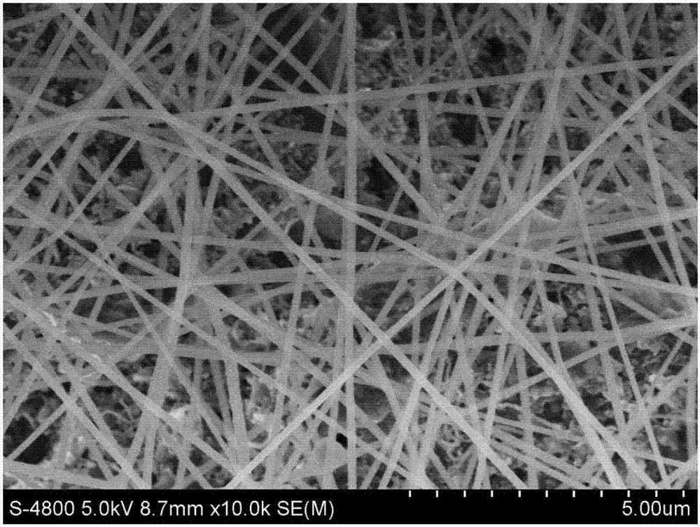 一种电纺纳米纤维复合物修饰丝网印刷电极的制备方法与流程