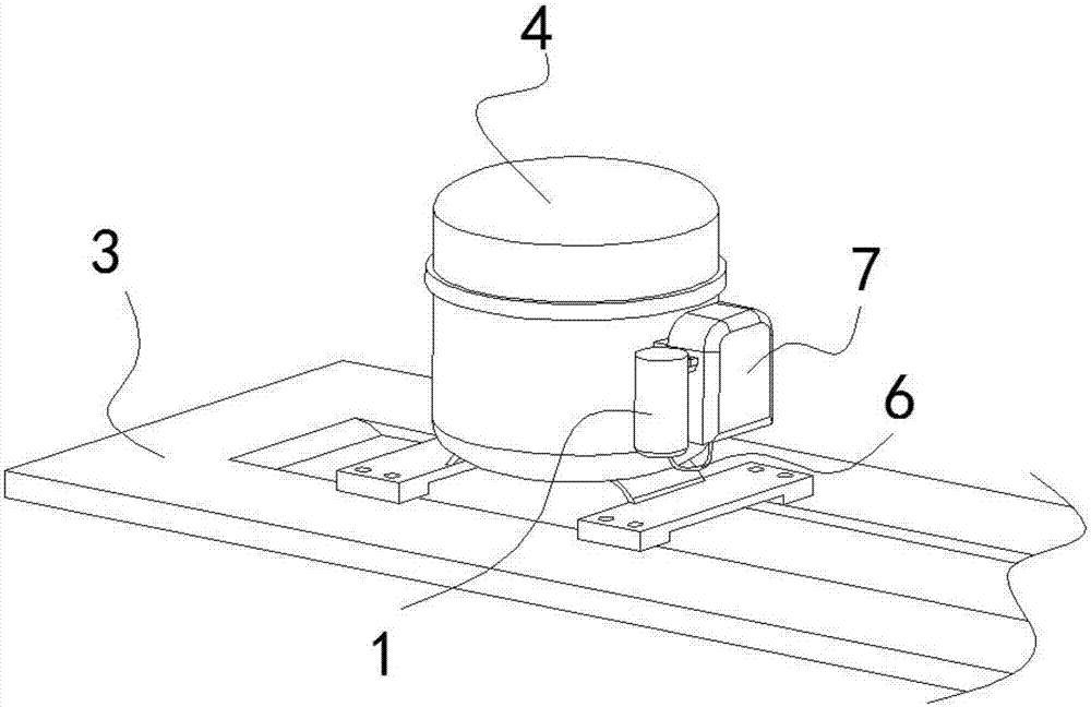 一种基于塑壳电容器冰箱压缩机启动装置的制作方法