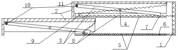 一种多层结构抽拉式演讲踏板的制作方法