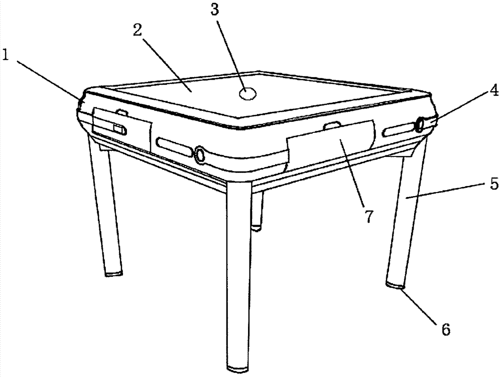 一种防作弊全自动麻将机的制作方法