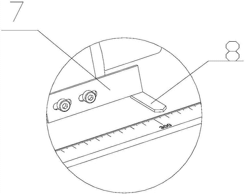 一种具有测量功能的入料架的制作方法