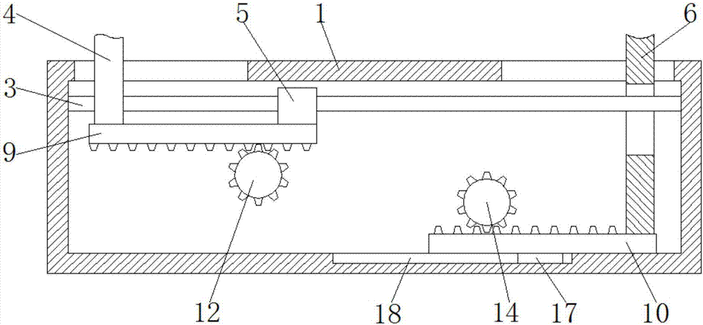 一种液压阀块深孔加工装置的制作方法