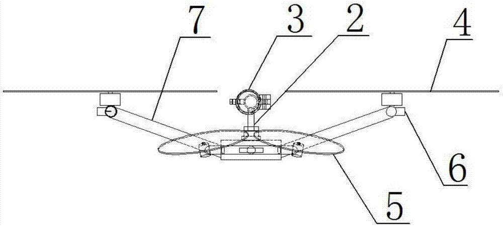 一种桥底检测多翼无人机的制作方法