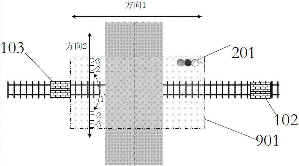 基于固定设备的有轨电车路口安全区域控制装置的制作方法