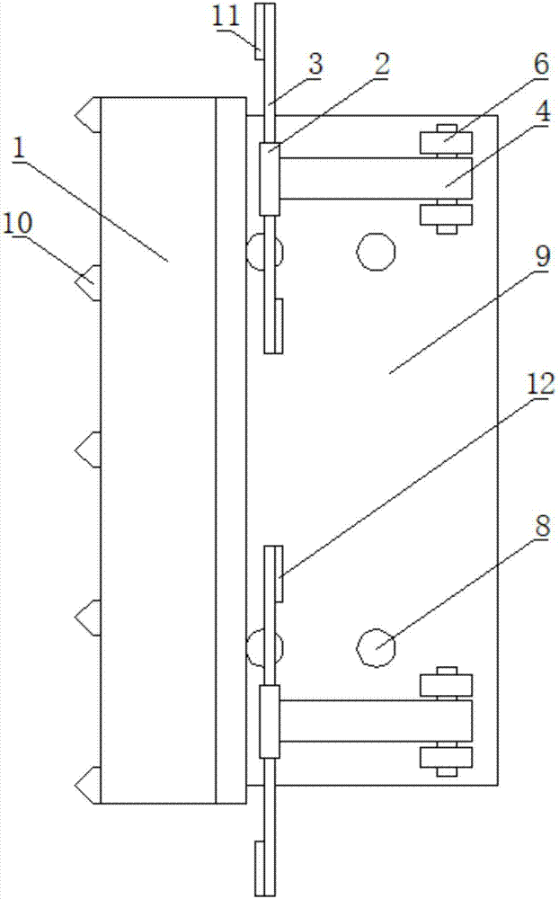 一种前板固定梯子的工具的制作方法