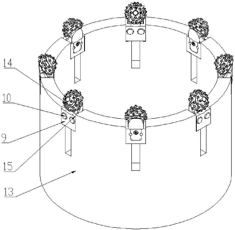 一种工程牙轮钻头的制作方法