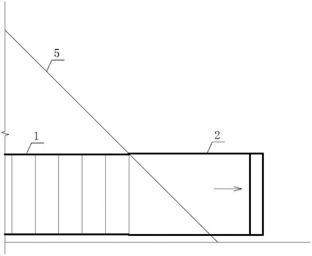 一种坡面基坑条件下盾构钢护筒接收结构的制作方法