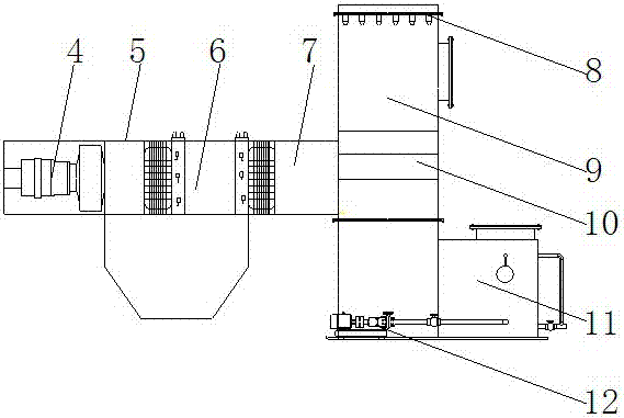 一种纺织生产用通风降温装置的制作方法