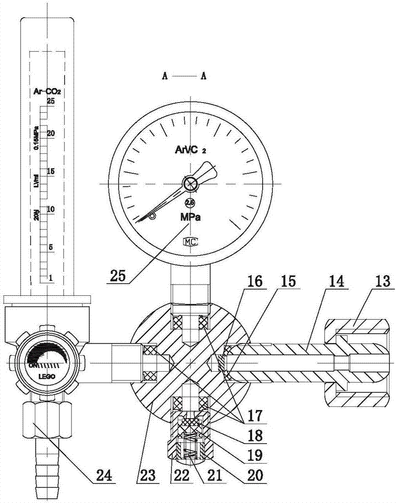 一种自加热二氧化碳节气减压器的制作方法