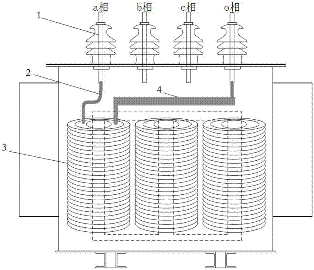 两点电压温度测量消除导电杆材质影响的变压器绕组材质鉴别方法与流程