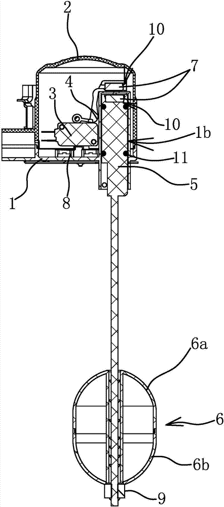 一种浮球开关的制作方法