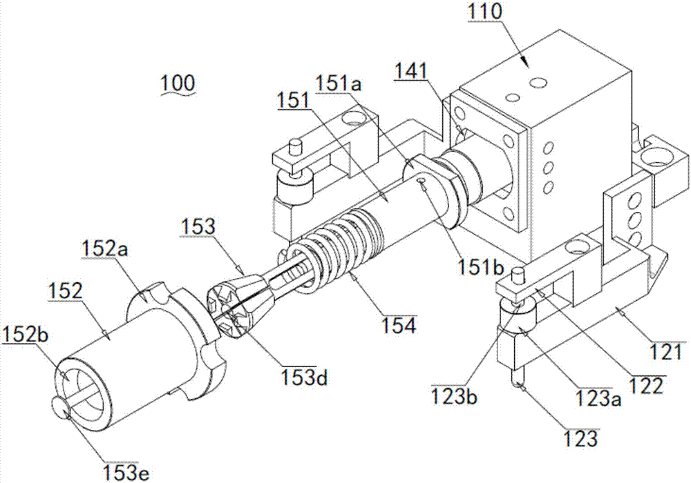 一种电子元件绕线用夹具及其制造工艺的制作方法