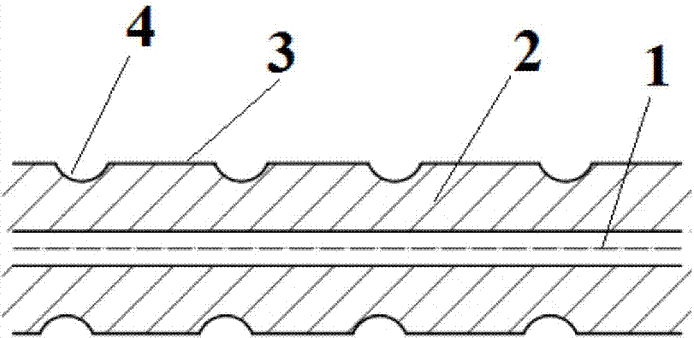 一种带有轧纹结构的薄壁半刚型射频同轴电缆的制作方法