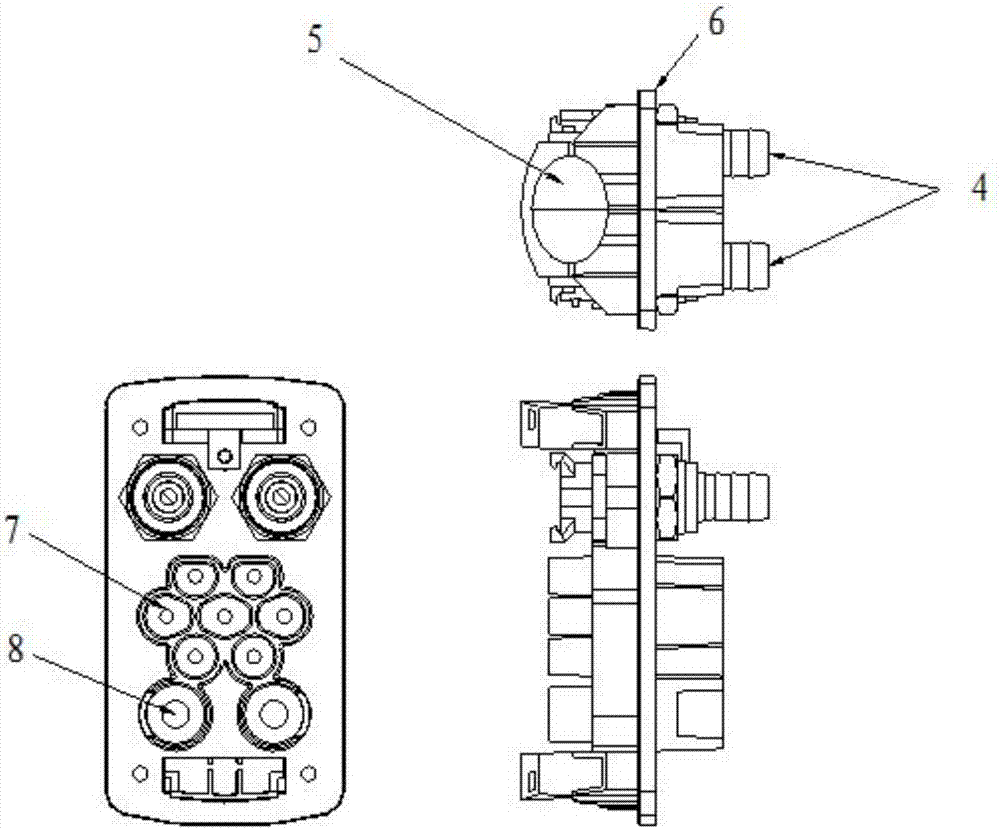 美容仪器插拔件的制作方法