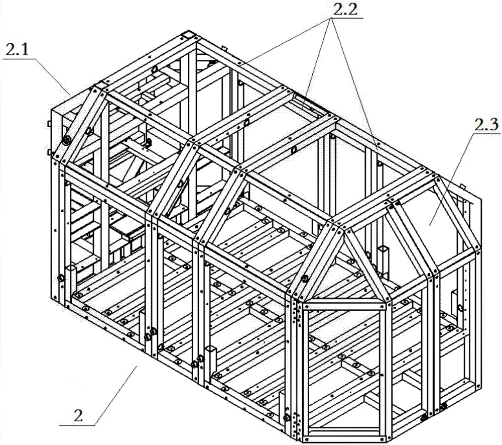 模块化可拆装多功能组合方舱的制作方法