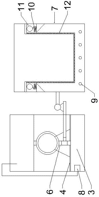 纳米材料球磨机用的温控机构的制作方法